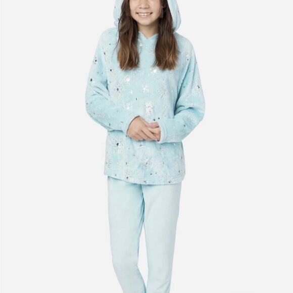 🆕 Justice • Hooded • Pajama Set - Picture 1 of 8